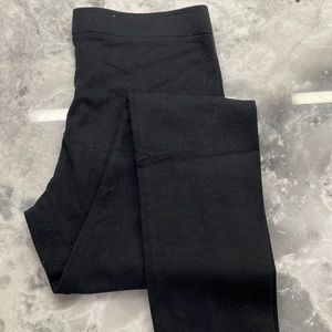 Abercrombie kids black leggings